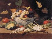 KESSEL, Jan van Still-life with Vegetables s oil painting